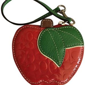 Coach Apple Wristlet